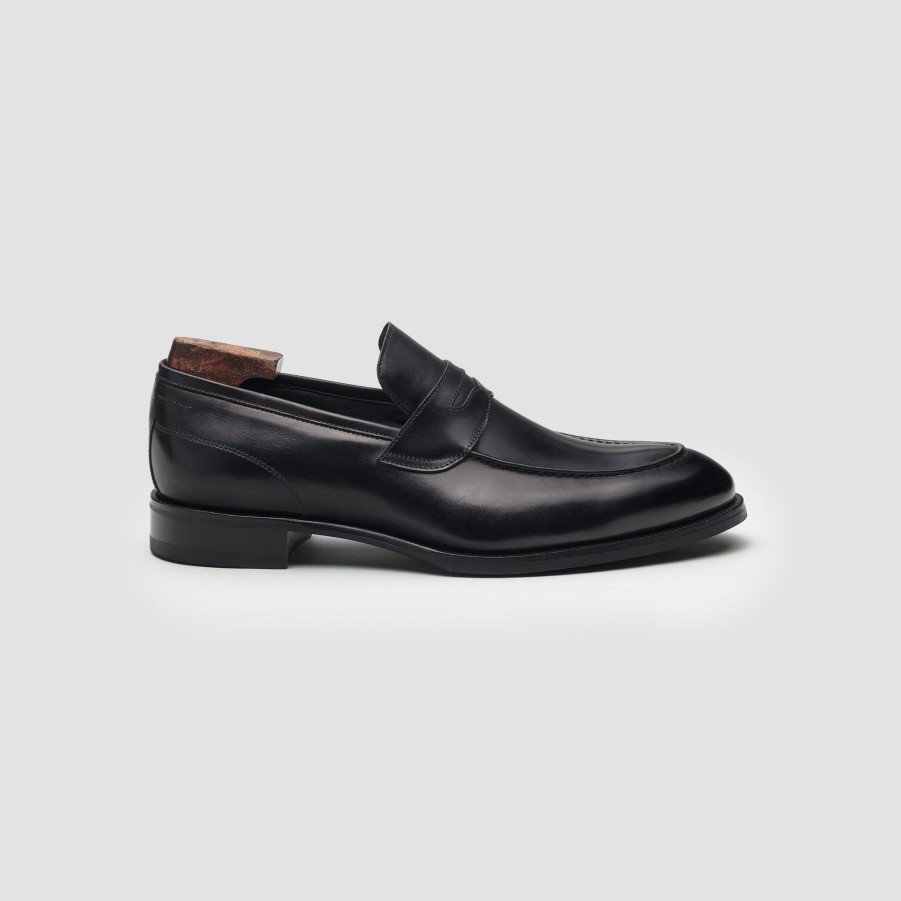 Di Bianco | Brera Deco Nero Men'S Loafer