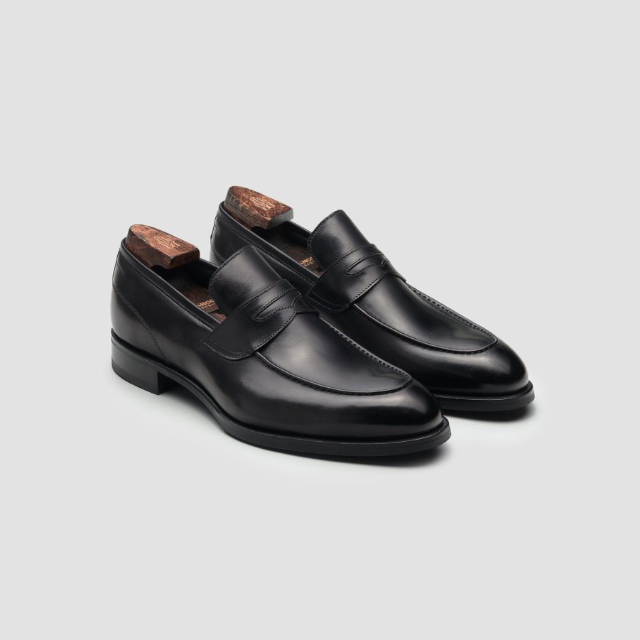 Di Bianco | Brera Deco Nero Men'S Loafer