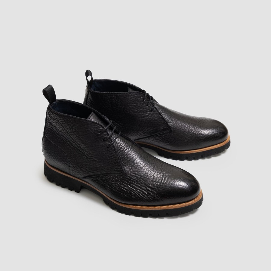 Di Bianco | Pinerolo Bisonte Nero Men'S Boot