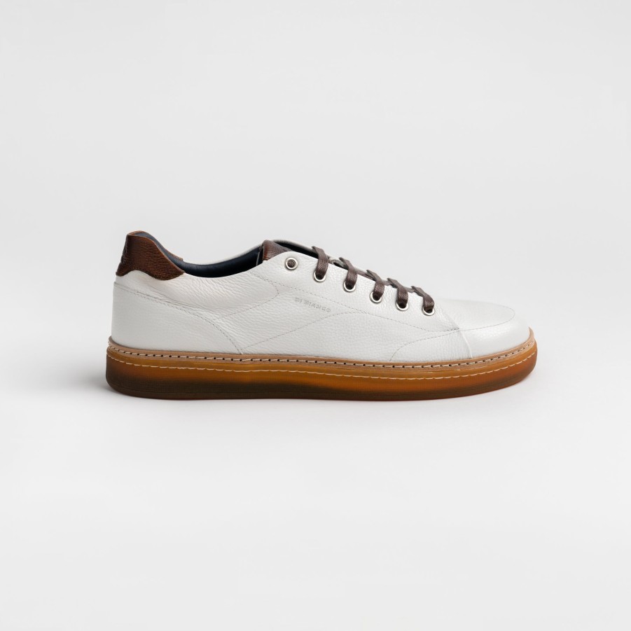 Di Bianco | Imola White Men'S Dress Sneaker