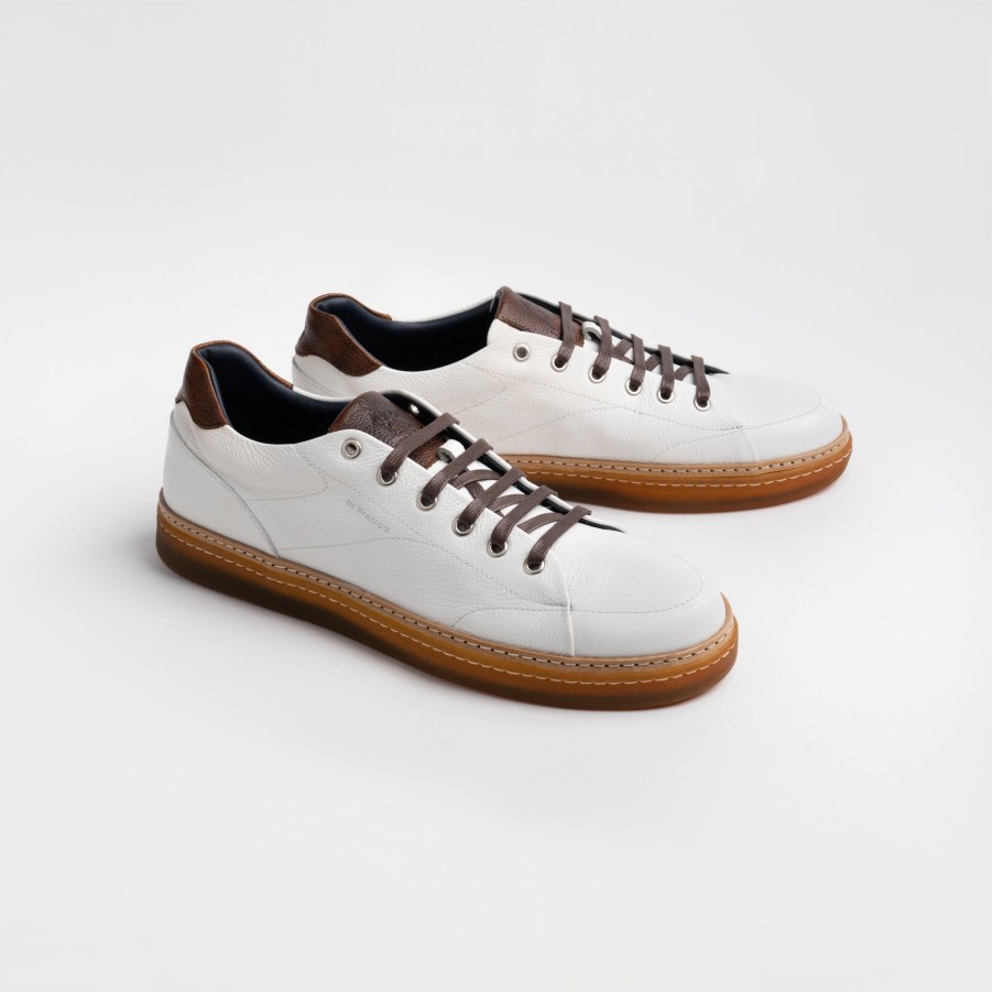 Di Bianco | Imola White Men'S Dress Sneaker