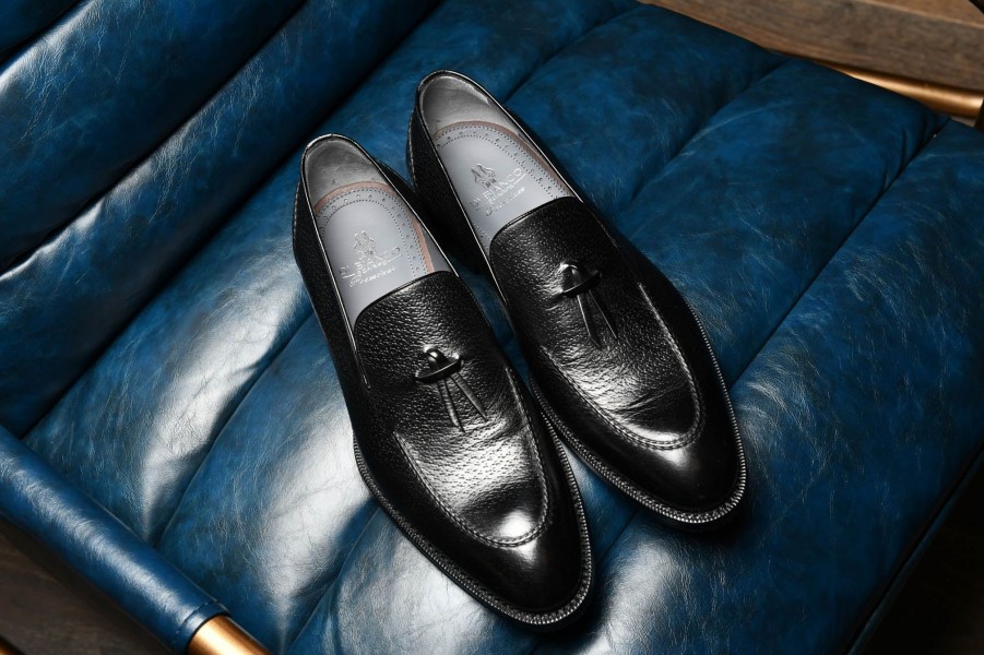 Di Bianco | Livorno Nero Men'S Italian Loafer