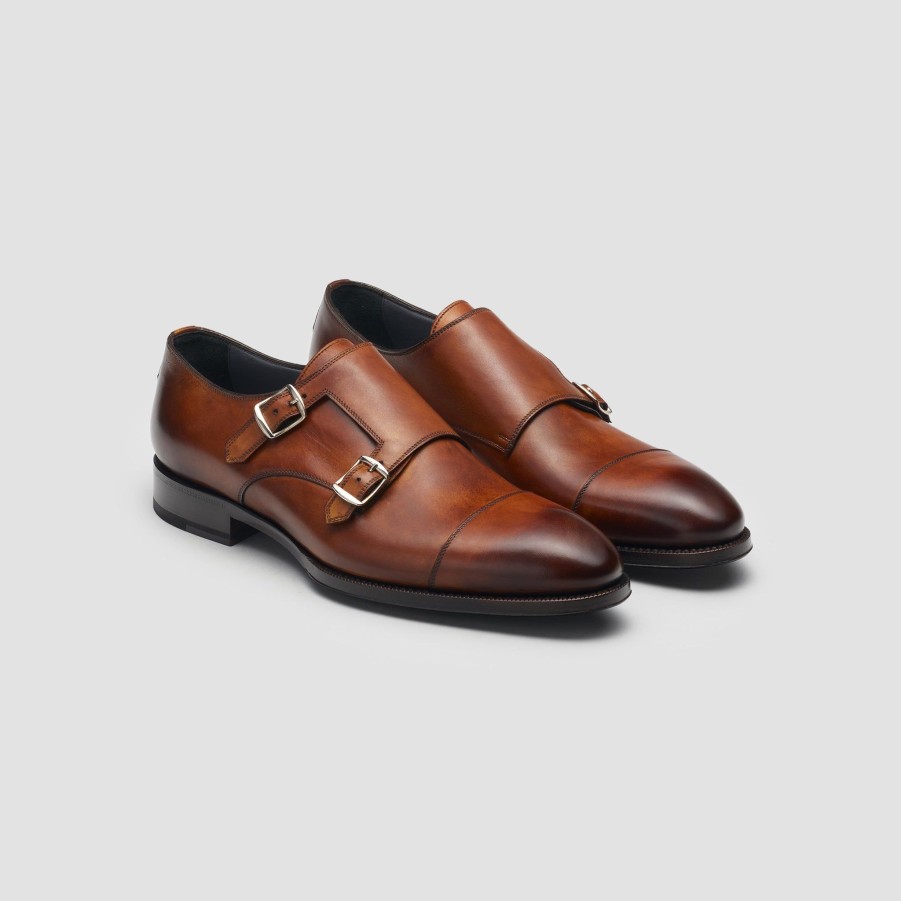 Di Bianco | Arezzo Okra Monk Strap