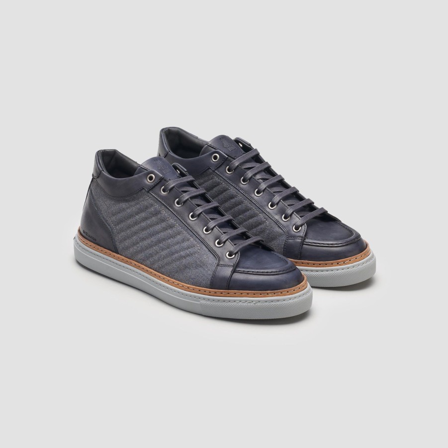 Di Bianco | Boxer Fumo Men'S Dress Sneaker