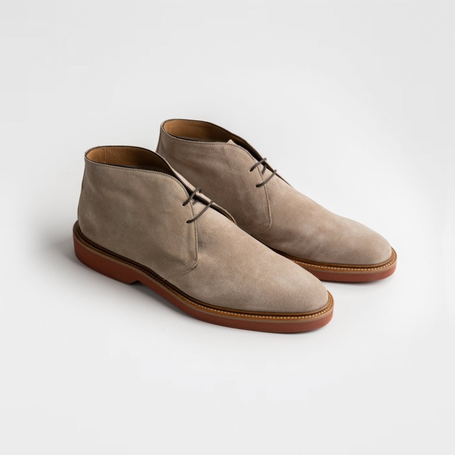 Di Bianco | Ravello Avola Suede Men'S Chukka Boot