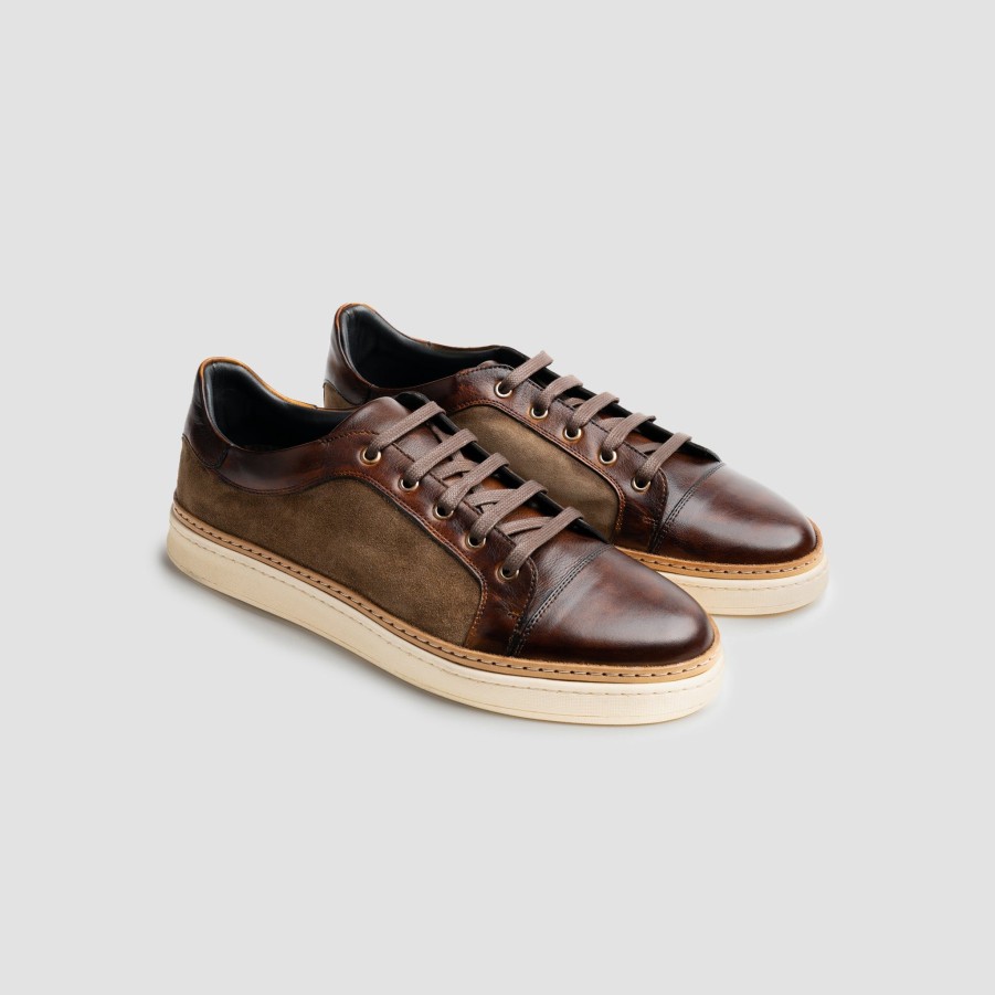 Di Bianco | Messina Farro Men'S Dress Sneaker