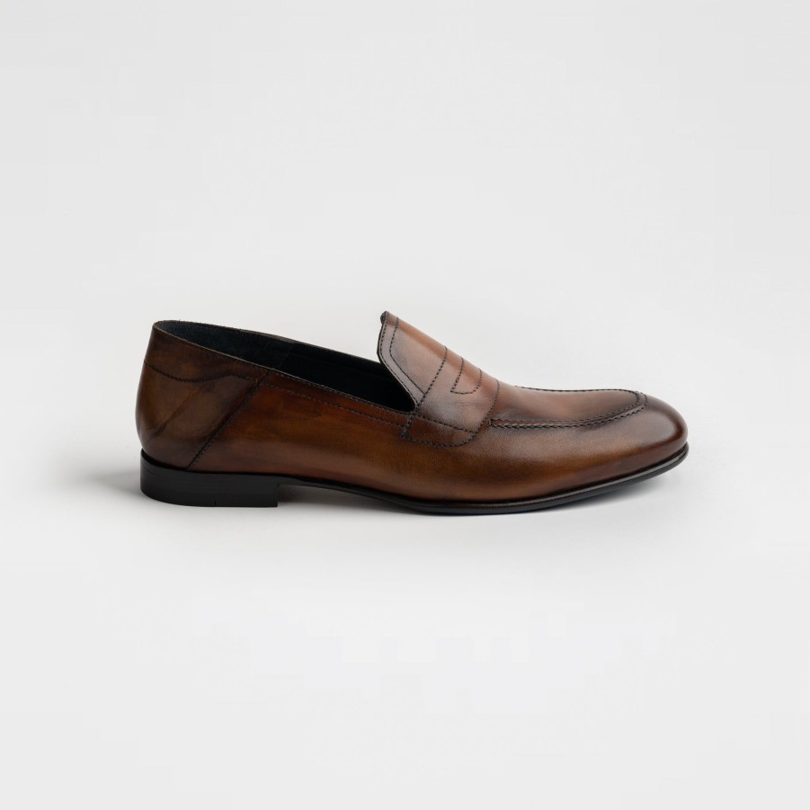 Di Bianco | Nerano Cacao Men'S Loafer