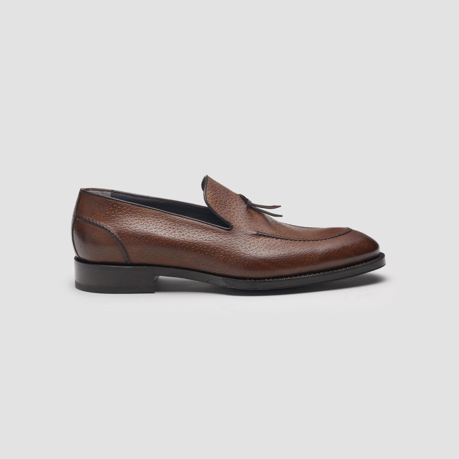 Di Bianco | Livorno Tabacco Men'S Italian Loafer