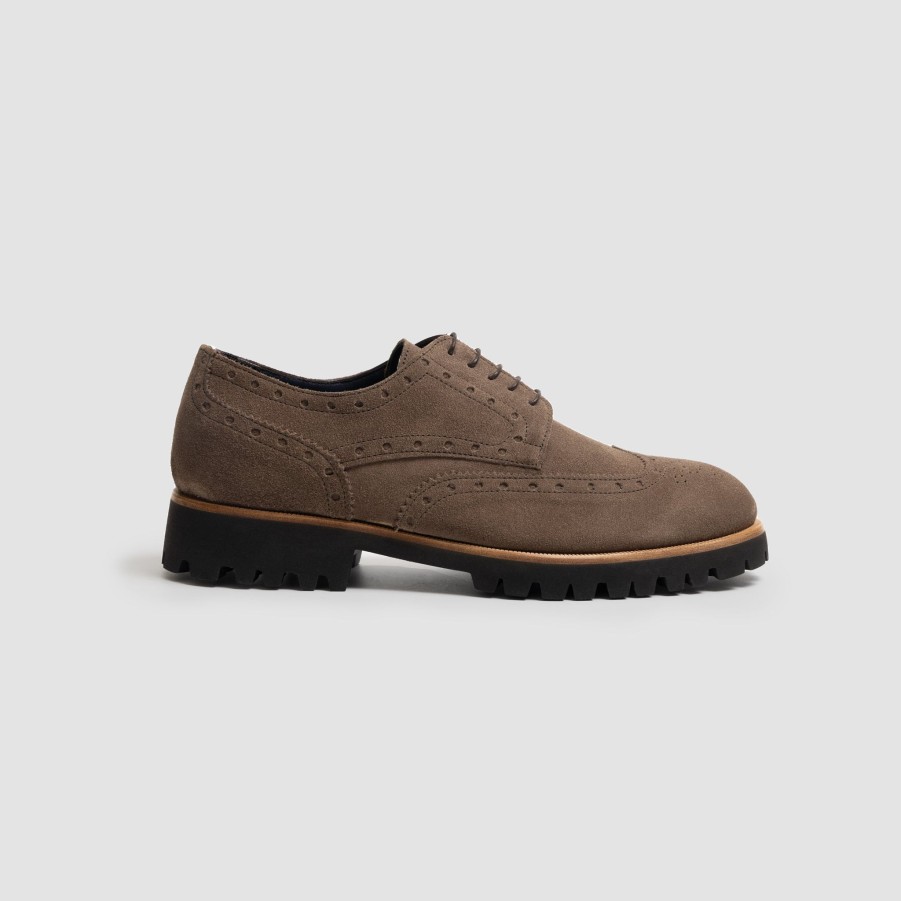 Di Bianco | Montagnana Dark Bark Men'S Oxford