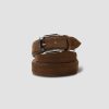 Di Bianco | Men'S Belt Suede Snuff