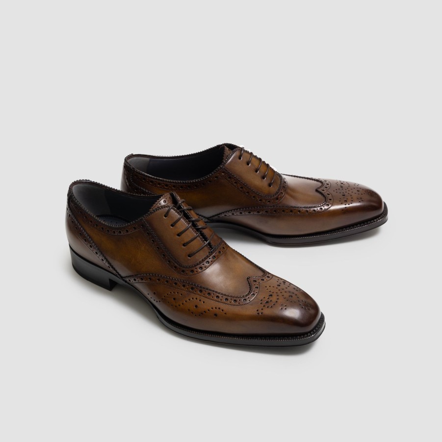 Di Bianco | Anzio Reverse Sombrero Men'S Oxford