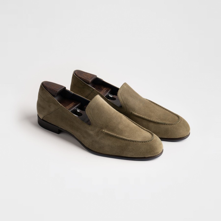 Di Bianco | Positano Quercia Men'S Suede Loafer