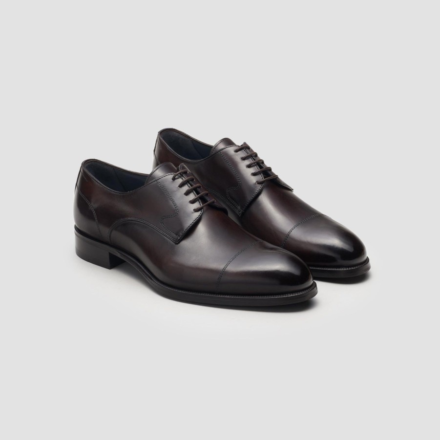 Di Bianco | Bergamo Nero Fondente Men'S Oxford