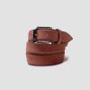 Di Bianco | Men'S Belt Suede Rust