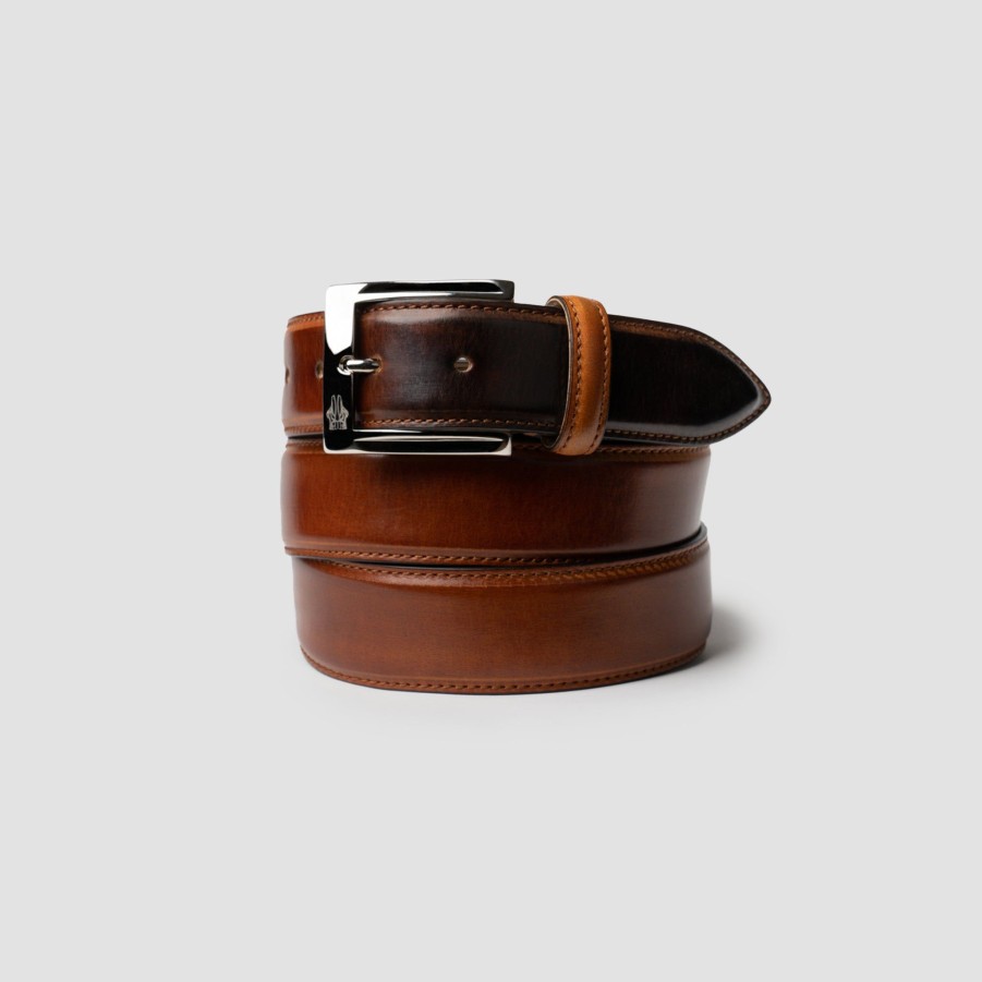 Di Bianco | Men'S Belt Deco Marmo