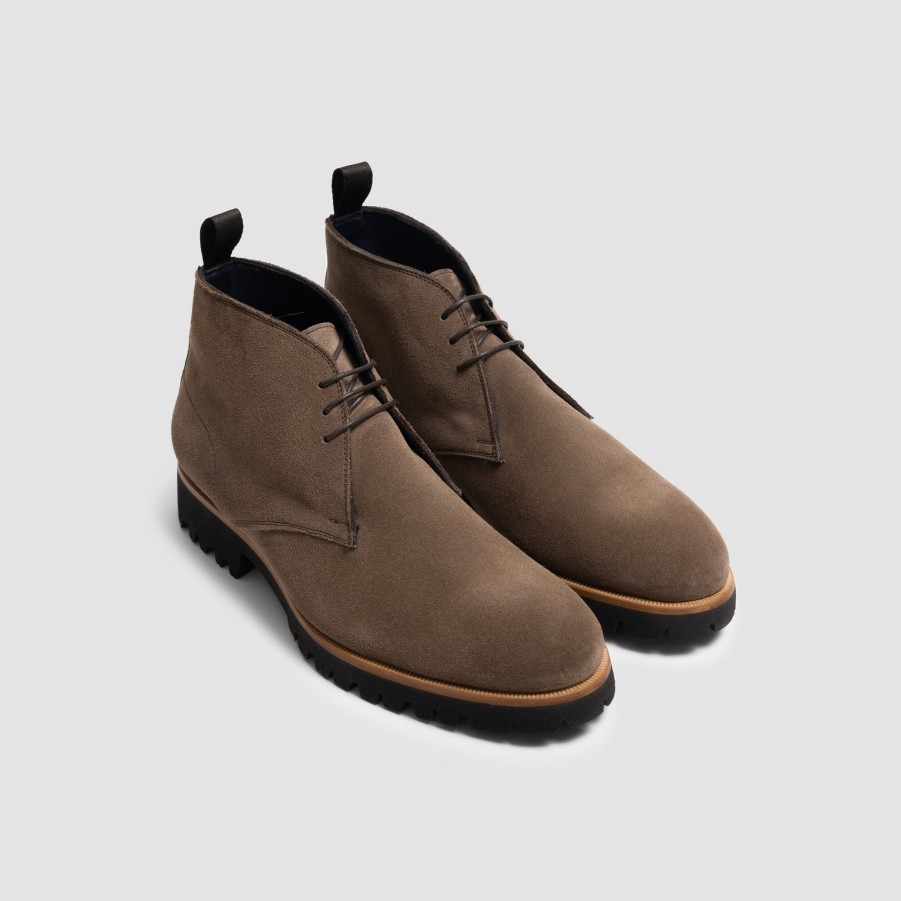 Di Bianco | Pinerolo Dark Bark Men'S Boot