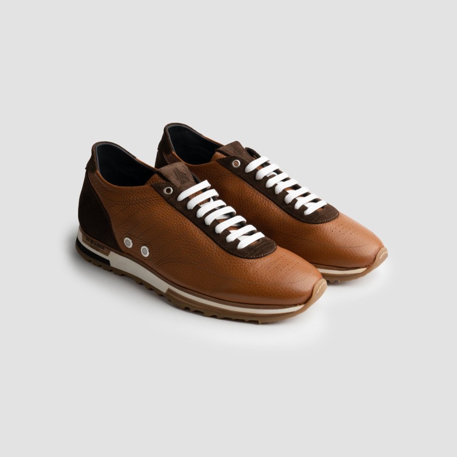 Di Bianco | Daytona Brandy Men'S Dress Sneaker