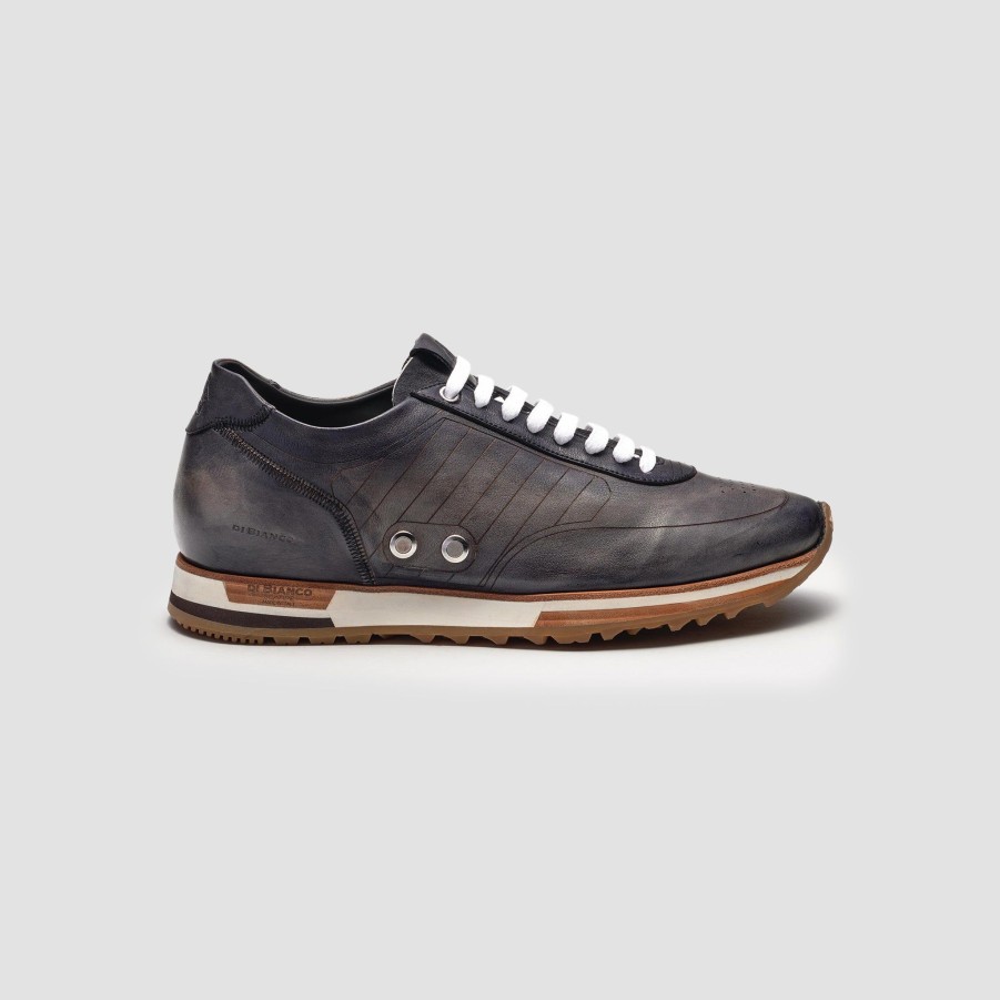 Di Bianco | Daytona Laser Fumo Men'S Dress Sneaker