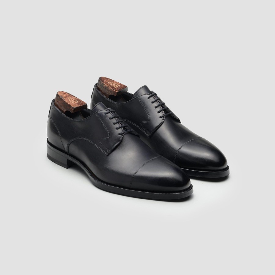 Di Bianco | Bergamo Nero Men'S Oxford