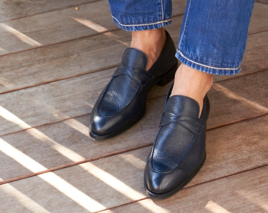 Di Bianco | Firenze Navy Men'S Loafer