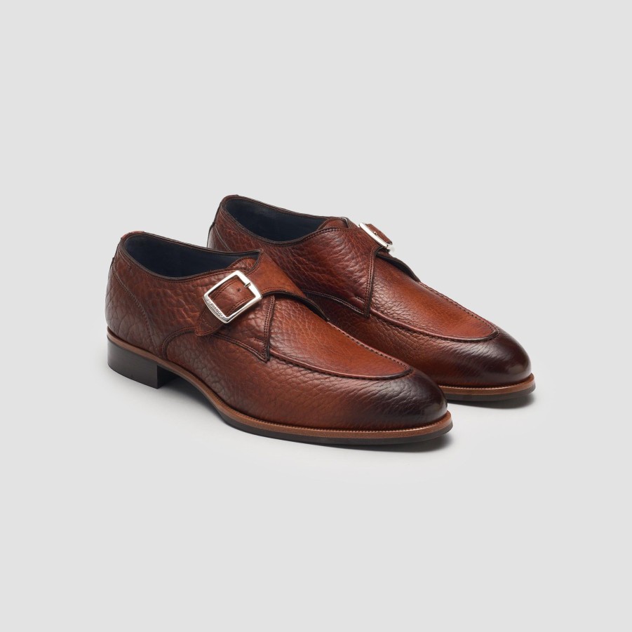 Di Bianco | Parma Tabacco Monk Strap